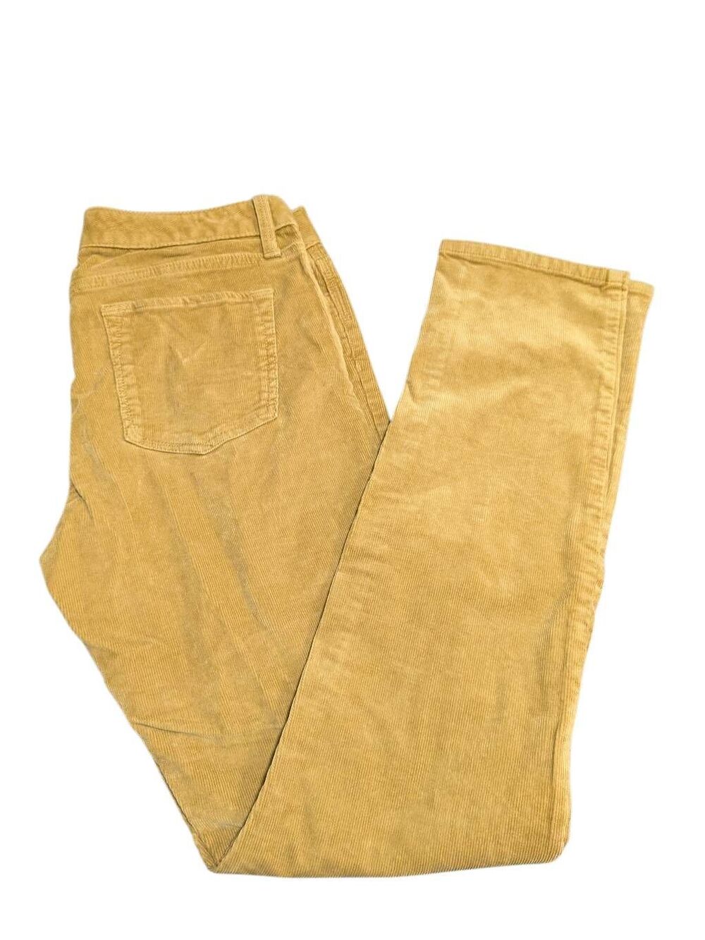 Banana Republic Mustard Corduroy Pants Women's 30